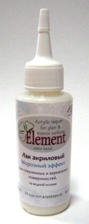 Лак акриловый Морозный эффект, матовый, 50 мл